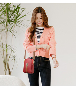 Bolsa de Mensajero Casual Impermeable con Cierre de Cremallera de Cuero PU de Diseño de Lujo para Mujer - Product Image 2