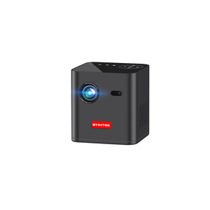 Pour <span class=keywords><strong>P19</strong></span> 1080P Android 9.0 2 Go 32 Go Mini projecteur LED portable WiFi 5G pour cinéma maison 3D Proyector 300 Lumens HIFI - Product Image 1