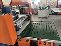 Machine de collage et de scellage semi-automatique pneumatique à colle thermofusible avec pompe pour petites boîtes cadeaux rigides (emballage en bois)