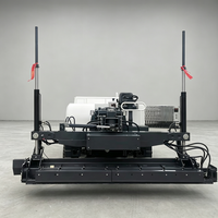Machine à niveler au laser Boom avec portée de 6 m et rotation à 360 degrés pour le pavage des sols de entrepôts frigorifiques et de supermarchés