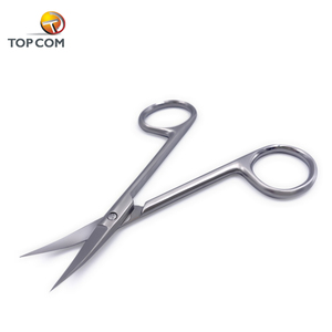 매니큐어 큐티클 네일 가위 곡선 큐티클 날카로운 스테인레스 스틸 새로운 디자인 - Product Image 3