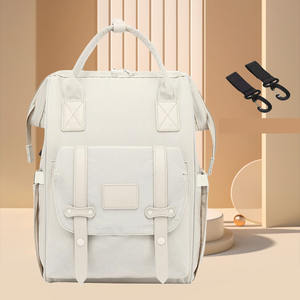 Bolsa de pañales de primera calidad, <span class=keywords><strong>mochila</strong></span> de <span class=keywords><strong>maternidad</strong></span>, bolso de almacenamiento para cochecito para madre, mamá, viaje ligero, artículos esenciales para bebés - Product Image 3