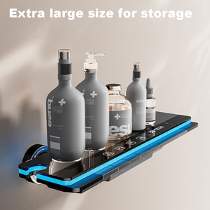 Mitigeur de <span class=keywords><strong>bain</strong></span> de luxe à haute pression 4 fonctions, chaud <span class=keywords><strong>et</strong></span> froid, en aluminium, avec affichage numérique LED, système de <span class=keywords><strong>douche</strong></span> à effet pluie pour salle de <span class=keywords><strong>bain</strong></span> - Product Image 5