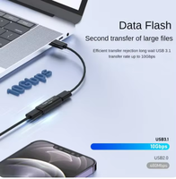 Adaptateur USB Type C femelle vers USB3.0 femelle convertisseur Portable adaptateur de Charge USB-C type-c câble d'extension OTG pour téléphone tablette
