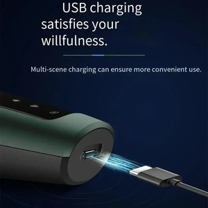 Afeitadoras Eléctricas <span class=keywords><strong>para</strong></span> Hombre, Recortadora Impermeable, Afeitadora Eléctrica de Uso en Seco y Húmedo, Batería Recargable, Afeitadoras Rotatorias <span class=keywords><strong>para</strong></span> Cabezas Calvas - Product Image 6
