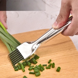 Cortador de cebolla de acero inoxidable 304, <span class=keywords><strong>cuchillo</strong></span> para cortar cebolla, triturador, utensilios de cocina creativos, <span class=keywords><strong>cuchillo</strong></span> para cortar cebolla en forma de flor - Product Image 3