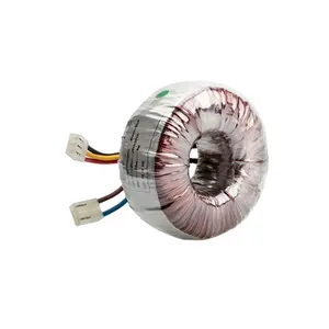 Transformador de control Hifi 100va 500va 1000va 3000va 5000va Bobina de cobre amplificador de iluminación transformador toroidal de potencia