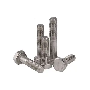 Hex Bolt Nut Stainless Steel Hex Head Bolts Set Schrauben DIN933 DIN934 Rawl Bolts And Nuts Washer Fasteners Factory