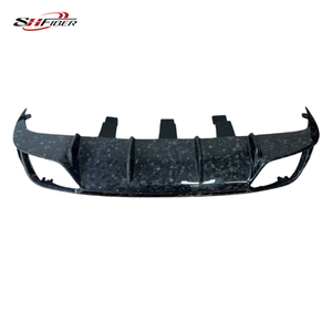 Difusor Trasero de Fibra de Carbono Forjado para <span class=keywords><strong>Alfa</strong></span> Romeo Giulia 16-24, Disponible en Material Forjado/Fibra de Carbono - Product Image 1