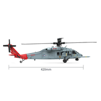 Helicóptero de Control Remoto Modelo F09h, Retorno Inteligente con un Clic, Simulación de Aterrizaje, Juguete de Avión