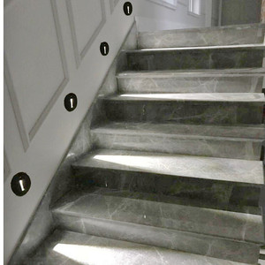 Luz LED de pared de escalera empotrada de 3W, iluminación <span class=keywords><strong>Interior</strong></span> para el hogar, lámpara de pared redonda para pasillo de esquina - Product Image 6