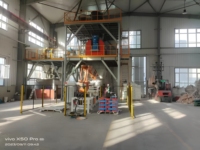 Linea di Produzione Automatica Verticale Completa per Malte Secche con Silos Integrati per Impianti di Miscelazione ad Alta Capacità e Risparmio di Spazio