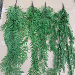 L-336 nouveau Style vraies plantes au toucher fausse feuille perse plantes vertes artificielles suspendues pour décoration de <span class=keywords><strong>plafond</strong></span> - Product Image 5
