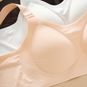 Sujetador inalámbrico sin costuras para mujer, con tiras de gel, soporte profundo en V, <span class=keywords><strong>push</strong></span>-<span class=keywords><strong>up</strong></span>, invisible, suave, color nude, sin aros, cómodo. - Product Image 3
