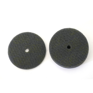 Metaal Slijpen Diy Ambachtelijke Afwerking Schurende Slijpen Polijsten Industriële Kwaliteit Zware Ronde Niet-Geweven Schuursponsje - Product Image 6