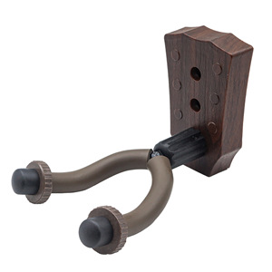 Supporto da Parete per Chitarra in ABS Effetto Legno con Logo Personalizzato, Gancio per Chitarra Senza Blocco per Negozi di Strumenti Musicali - Product Image 2