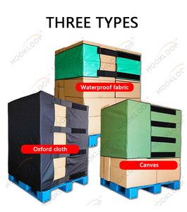 Correas de paleta de tela Oxford de alta resistencia con sujeción de gancho y lazo para transporte seguro de carga y almacenamiento en almacén - Product Image 4