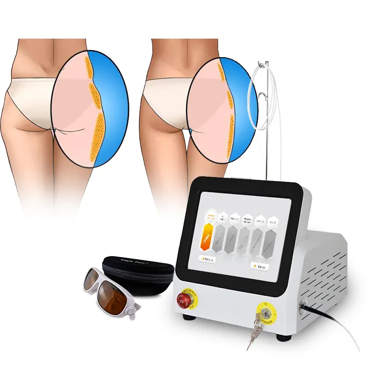 2024 뜨거운 980nm vaser 레이저 의료 성형 수술 레이저 기계 지방 흡입 endolaser 안면 성형 기계