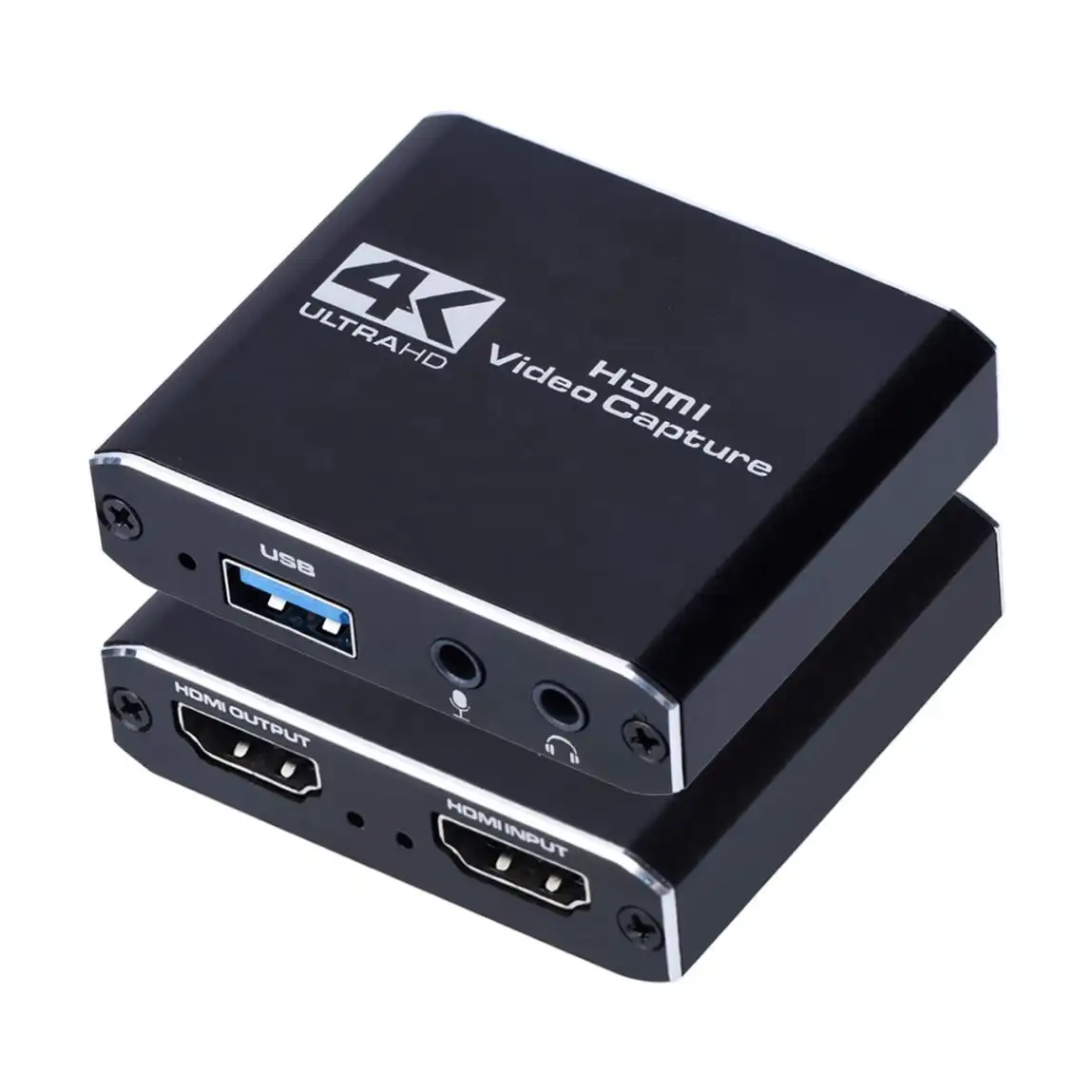 4K वीडियो HDMI करने के लिए यूएसबी 3.0 कब्जा कार्ड HDMI पाश-बाहर लाइव स्ट्रीमिंग खेल रिकॉर्डर डिवाइस के साथ संगत OBS के विंडोज लिनक्स ओएस एक्स