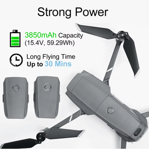 Batterie de drone en gros 3850mAh 15.4V pour DJI <span class=keywords><strong>Mavic</strong></span> <span class=keywords><strong>2</strong></span> <span class=keywords><strong>Pro</strong></span> / Zoom / <span class=keywords><strong>Enterprise</strong></span> / Advance <span class=keywords><strong>2</strong></span> pièces/paquet - Product Image 3