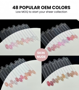 Esmalte de Uñas en Gel UV Semitransparente Estilo <span class=keywords><strong>Coreano</strong></span>, Color Nude Natural, Libre de HEMA y TPO, Marca MyBeautyNails - Product Image 6
