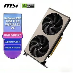 NOUVEAU MSI GPU GeForce RTX 5060 Ti 8G INSPIRE 2X OC GDDR7 128 bits Composants d'ordinateur de jeu de bureau en stock - Product Image 1