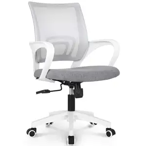 좋은 품질의 사무실 의자 회전 모델 블랙 회전 회전 의자 직원 컴퓨터 메쉬 패브릭 사무실 의자
