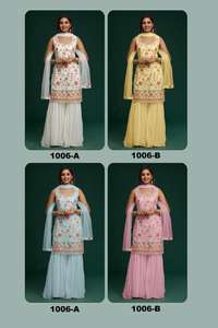 Nouvelle tendance : Salwar Kameez Palazzo pour mariage et occasions spéciales, provenant d'un fournisseur indien à prix de gros - Product Image 2