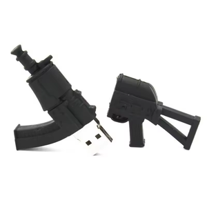 Ổ <span class=keywords><strong>USB</strong></span> hình súng đồ chơi PVC tùy chỉnh 1GB 2GB, Pendrive 2.0 3.0, ổ nhớ hình súng - Product Image 2