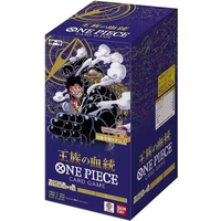 Version japonaise originale 100% One Piece Booster Pack Royal Blood OP 10 Boîte de collection de cartes à collectionner Jeu de cartes Live Supply