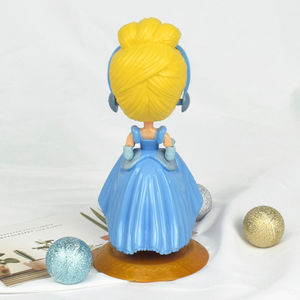 Figura de PVC de la Princesa Cenicienta - Muñeca de Dibujos Animados Económica para Niñas, Alternativa al Adorno de Pastel y Colección de Regalos para Fiestas - Product Image 5