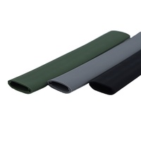 Manchon antidérapant en caoutchouc silicone côtelé plat sur mesure pour poignées, outils et équipements – Fabricant