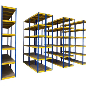 Warehouse Basement Steel Shelf Storage Rack Distributeur Rayons Shelves Lleichtmetall Regale Regal Metal warehouse racking