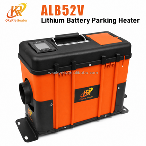 <span class=keywords><strong>Chauffage</strong></span> Diesel Silencieux 5kW avec Batterie Lithium Intégrée, Autonomie 12+H, Portable <span class=keywords><strong>pour</strong></span> Camping Hors Réseau, Chantier et <span class=keywords><strong>Chauffage</strong></span> d'Air de Stationnement - Product Image 1