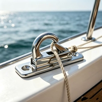Mortaise d'ancrage à ressort en acier inoxydable pour pont de bateau, quincaillerie marine pour yachts