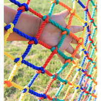 Filet de sécurité coloré pour enfants en nylon, tailles de mailles 3x3cm, 5x5cm, 10x10cm, pour rampes d'escalier et de balcon