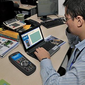DT-9989 เครื่องวัดความถี่ 50000 ค่า 2 in 1 ความแม่นยำสูงระดับมืออาชีพ พร้อมออสซิลโลสโคปและการปรับเทียบ - Product Image 5
