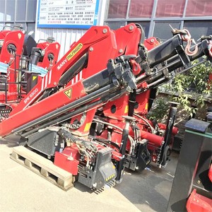 Grue montée sur camion à prix d'usine, 3,2 tonnes SPK6500, grue à flèche pliante hydraulique à vendre - Product Image 4