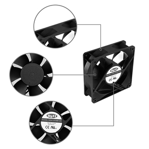 Cao CFM 120 Dòng Trục Dòng Người Hâm Mộ 4-Inch Tốc Độ Chức Năng Điều Khiển Nhiệt Độ 120X120X38Mm Bóng Mang Nước Tản Nhiệt Làm Mát Bằng Quạt - Product Image 6