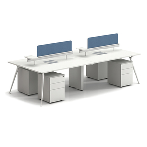 Meubles de bureau modulaires en bois, design de panneaux, configuration ouverte moderne pour équipe de 6 à 20 personnes, bureau écologique - Product Image 4