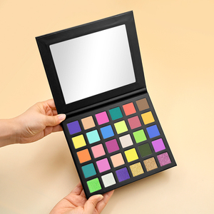 Palette de fards à paupières holographiques super brillants multichromes, <span class=keywords><strong>maquillage</strong></span> imperméable à haute pigmentation, 30 fards, vente en gros - Product Image 1