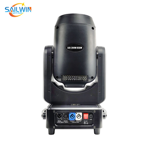 Chất lượng cao 200W LED tại chỗ di chuyển đầu ánh sáng 24 khía cạnh xoay DMX512 kênh 13 màu sắc + Ánh sáng Trắng Cầu Vồng hiệu ứng DJ ánh sáng - Product Image 4