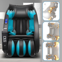 Fauteuil de massage VCT-B02E avec airbags intégraux, réglage du dossier et des jambes, idéal pour la maison, la salle de lecture, les hôtels, les zones d'accueil et les points de vente.