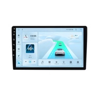 Lecteur multimédia automobile Android universel P13 A100 9 pouces 2Din avec GPS, Bluetooth et CarPlay sans fil, 2+32 Go, autoradio Android