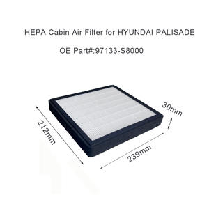 <span class=keywords><strong>Filtre</strong></span> à air d'habitacle haute performance pour Hyundai Palisade, <span class=keywords><strong>filtre</strong></span> de remplacement pour climatisation, OE 97133-S8000, compatible <span class=keywords><strong>anti</strong></span>-poussière et <span class=keywords><strong>anti</strong></span>-<span class=keywords><strong>odeur</strong></span> - Product Image 3