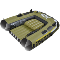 Bateau gonflable en plastique extérieur de petite taille de 2 personnes à vendre