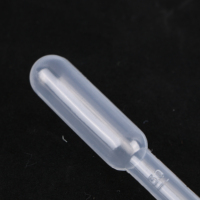 0.2 ml 0.5ml 1ml 2 ML 3ml 5ml 10ml Mini Pipettes Pasteur Jetables Micro Graduées en Plastique Compte-gouttes