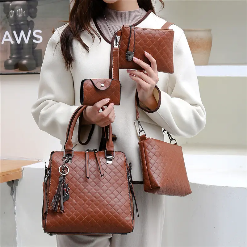 2ndr Brand Fashion Womens Hand Bag Set 4 2018 2023 Handbags Of Hand Bags 4Set Women