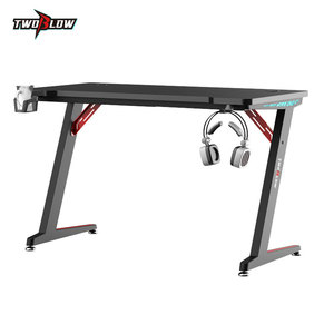 2024 Offre Spéciale RGB LED Light Bureau moderne et bureau de jeu en forme de L Table réglable en hauteur <span class=keywords><strong>PC</strong></span> et bureau de jeu Caractéristiques extensibles - Product Image 6