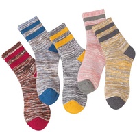 Chaussettes protectrices en coton épais pour cheville, coussinets anti-fissures pour talons, respirantes, pour hommes et femmes, hiver